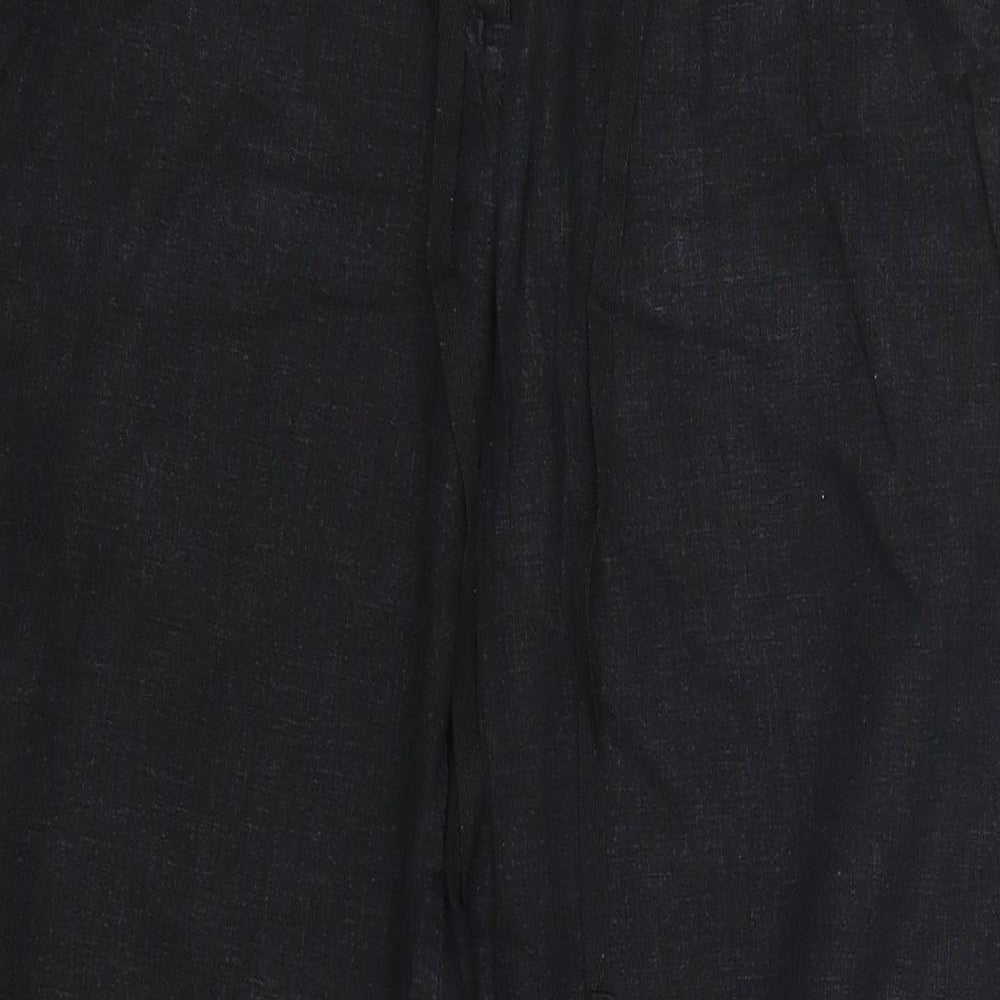 NEXT Womens Black   Trousers  Size 14 L28 in