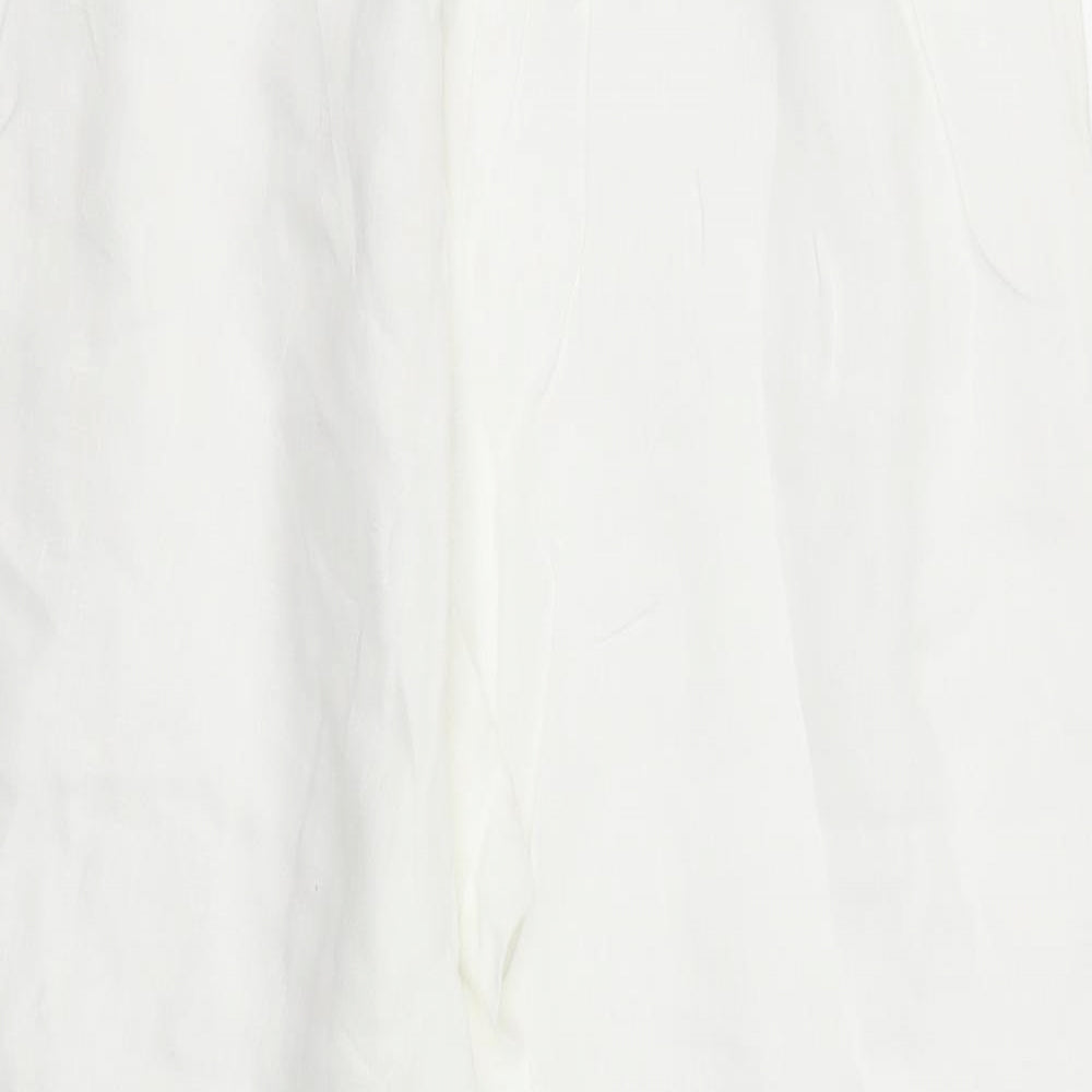 Precis Womens White   Trousers  Size S L26 in