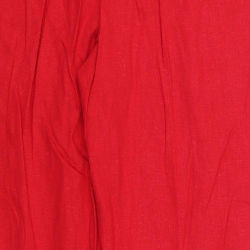 Debenhams Womens Red   Trousers  Size 14 L27 in