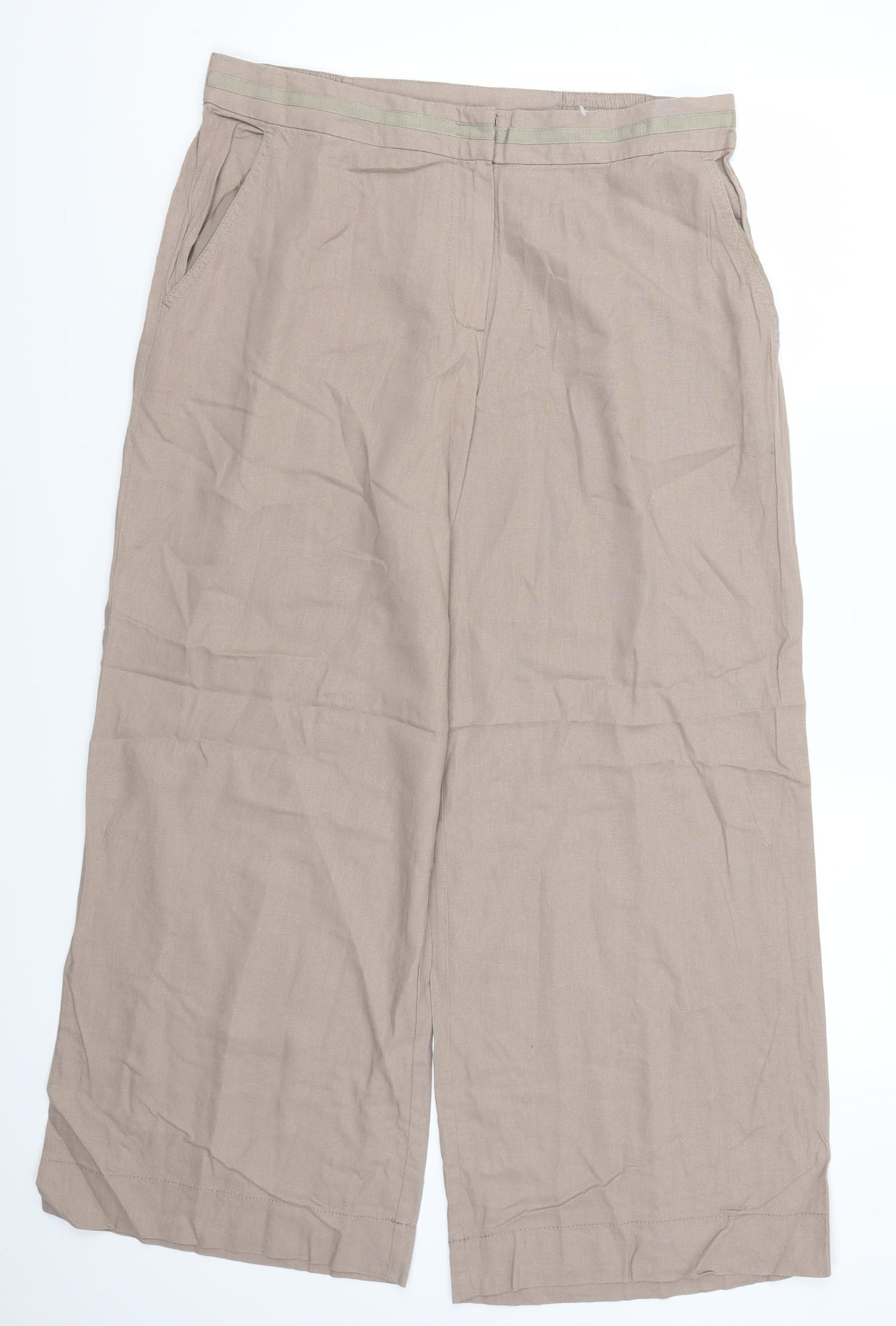 Marks and Spencer Womens Pink   Trousers  Size 16 L28 in