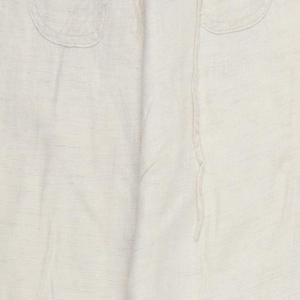 Maine Womens Beige   Trousers  Size 12 L28 in