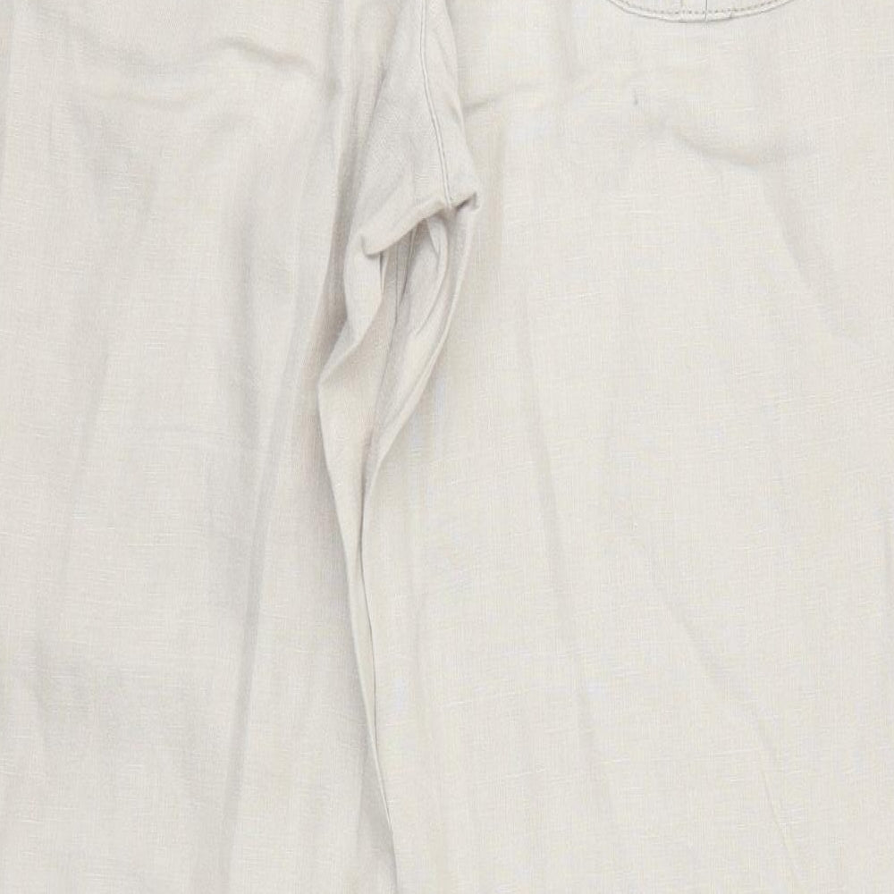 George Womens Beige   Trousers  Size 10 L31 in