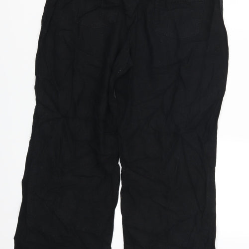 BHS Womens Black   Trousers  Size 12 L27 in