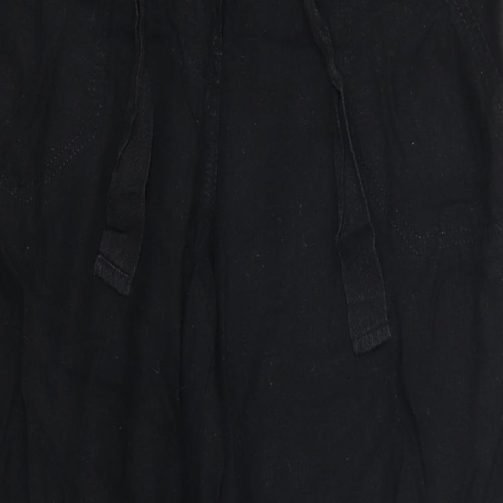 BHS Womens Black   Trousers  Size 12 L27 in