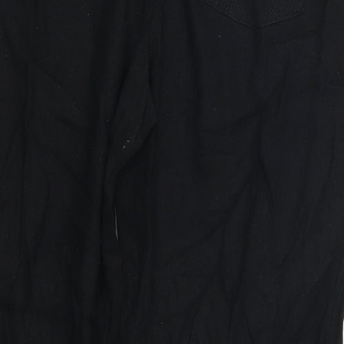 BHS Womens Black   Trousers  Size 12 L27 in