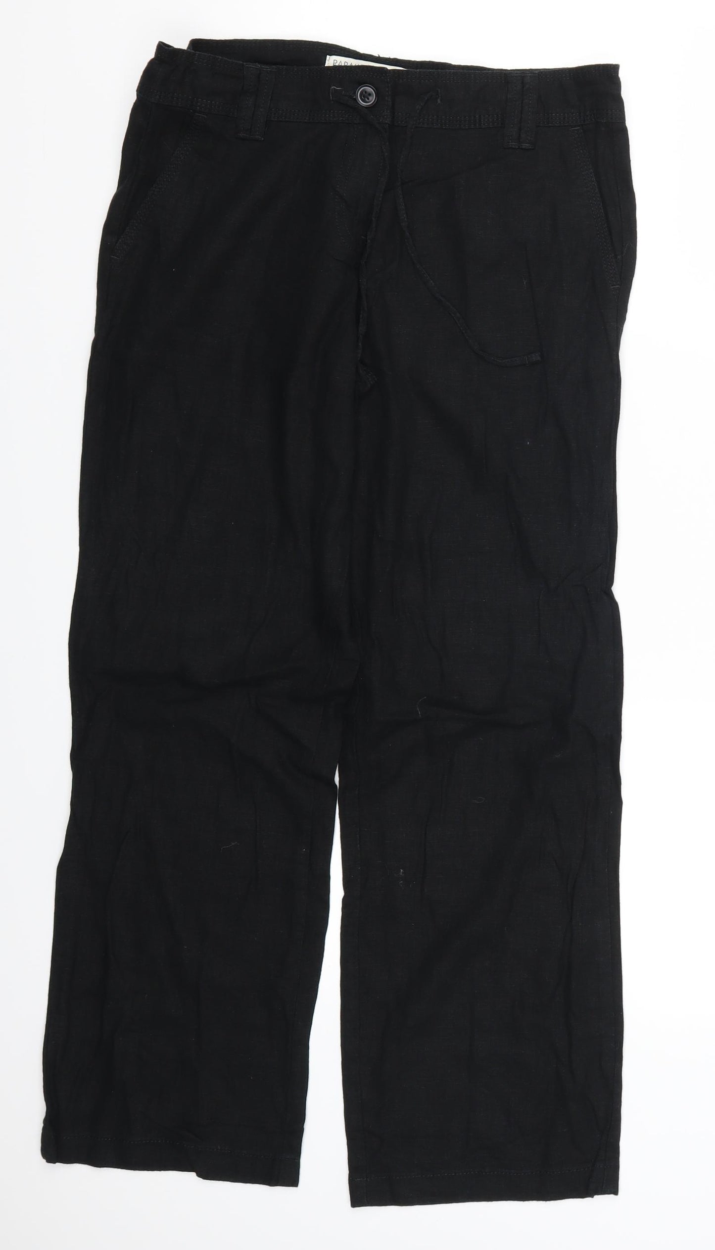 NEXT Womens Black   Trousers  Size 12 L28.5 in