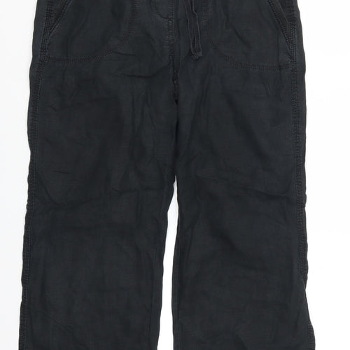 Marks and Spencer Womens Black   Trousers  Size 12 L26.5 in
