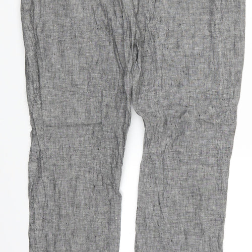 TU Womens Grey   Trousers  Size 16 L29 in