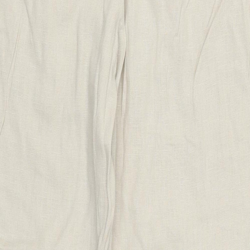 Marks and Spencer Womens Beige   Trousers  Size 34 in L28 in