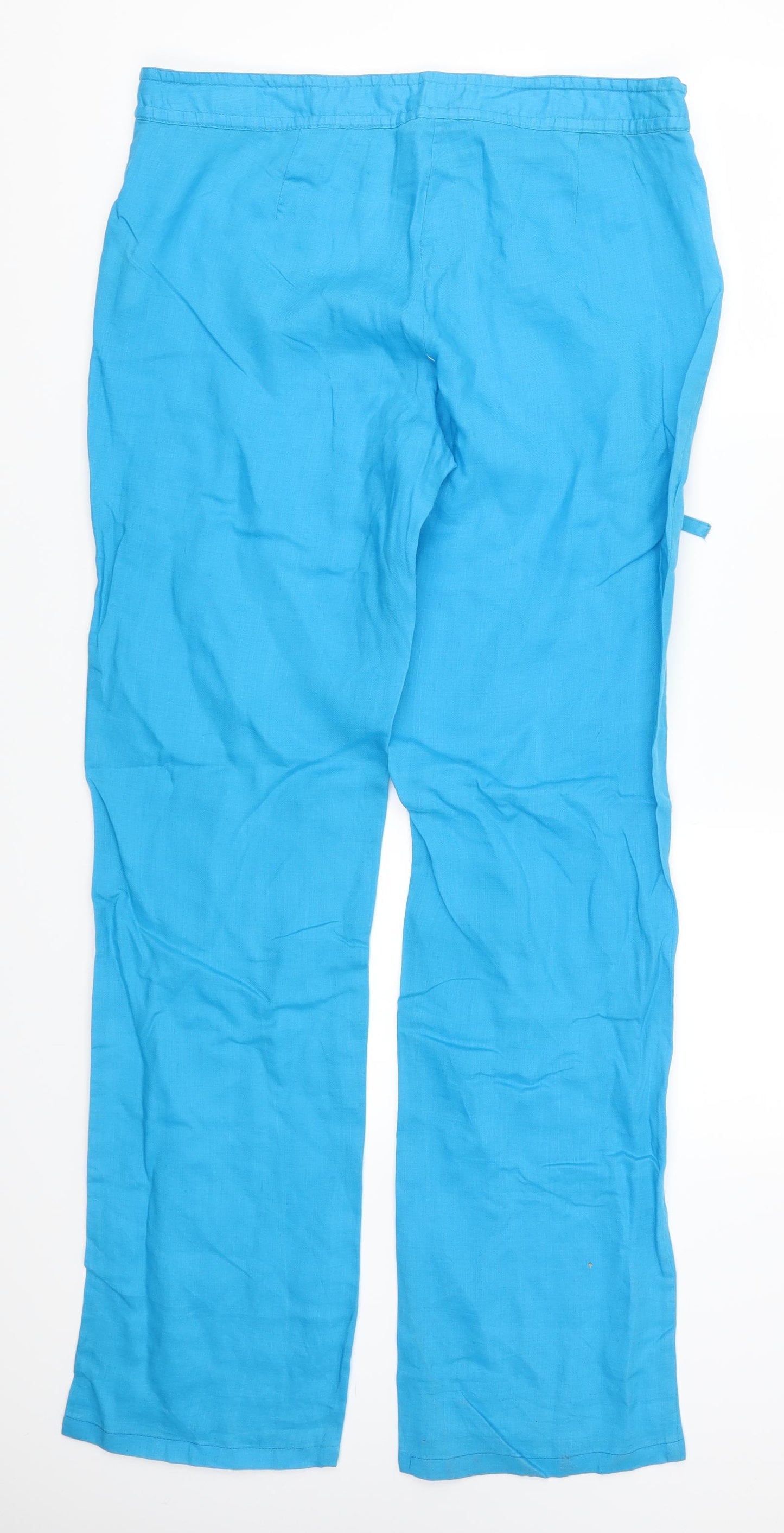 Zara Womens Blue   Trousers  Size L L32 in