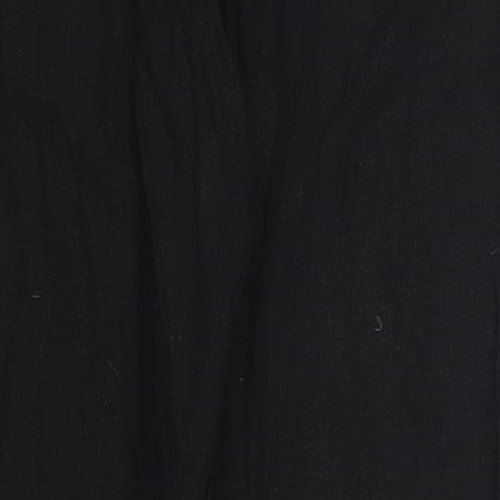 Papaya Womens Black   Trousers  Size 12 L27.5 in