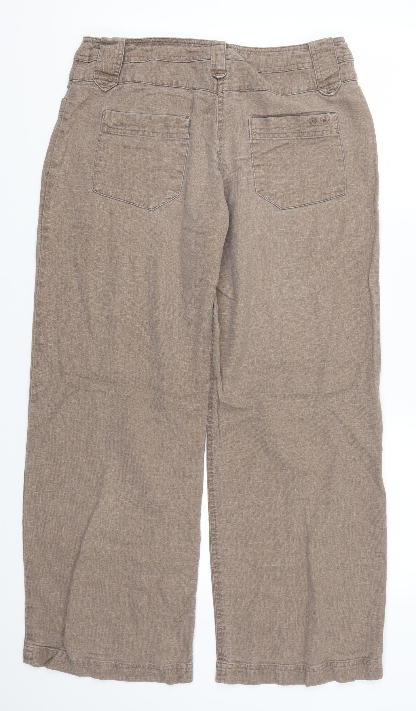 Fat Face Womens Brown   Trousers  Size 12 L28 in