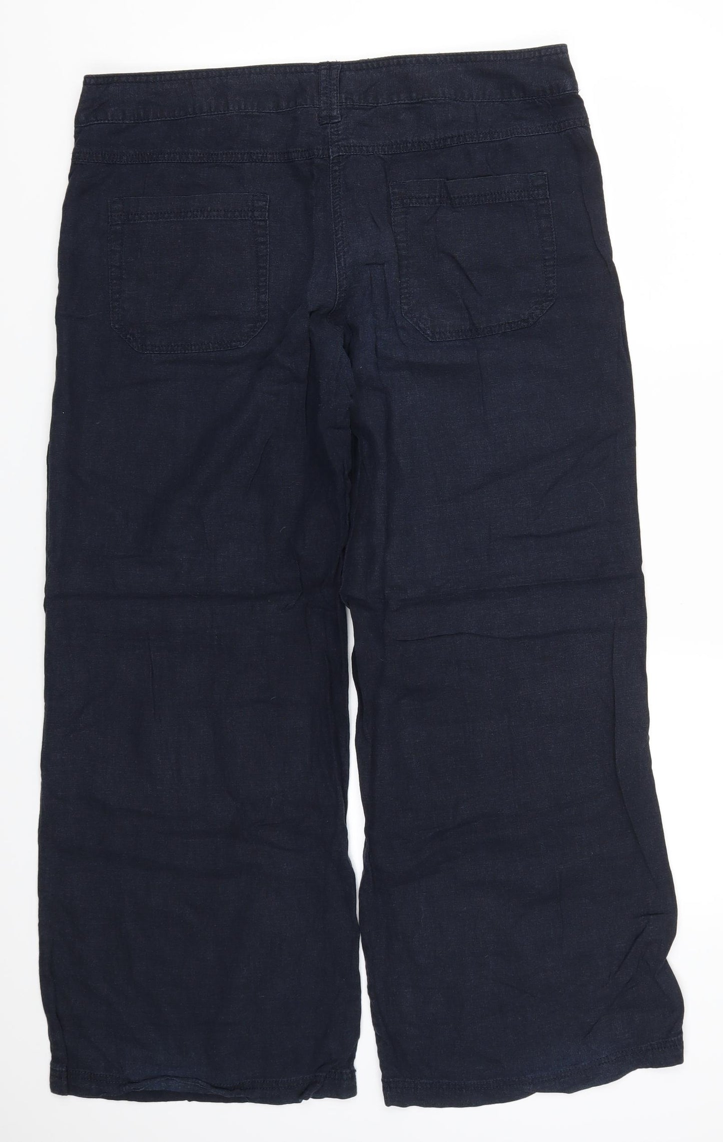 NEXT Womens Blue   Trousers  Size 16 L29 in