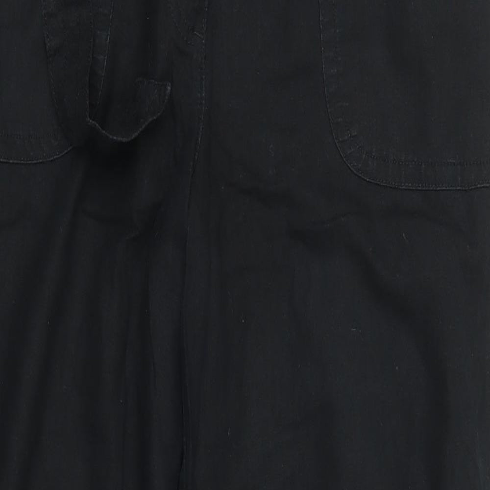 TU Womens Black   Trousers  Size 12 L27.5 in