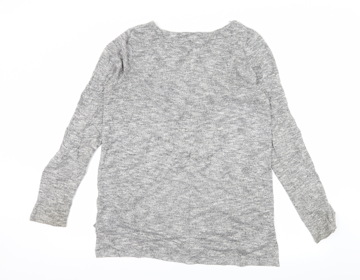 NEXT Womens Grey  Knit Pullover Jumper Size 14