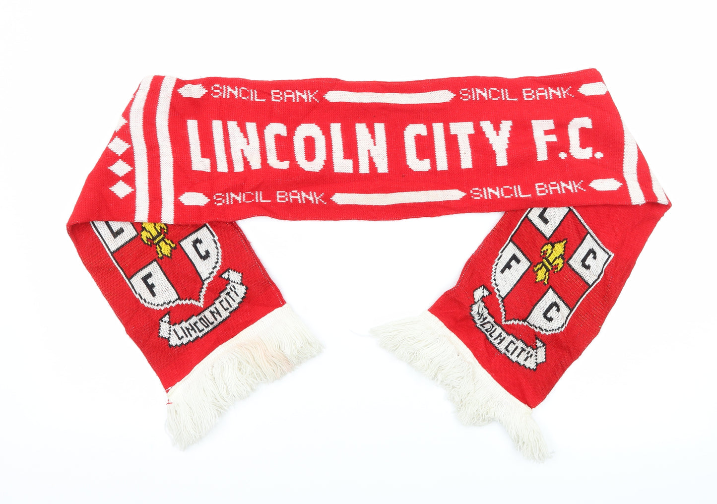 Lincoln City FC Football Scarf 50 in 8 in
