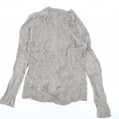 Gap Womens Brown  Knit Cape Jumper Size XL