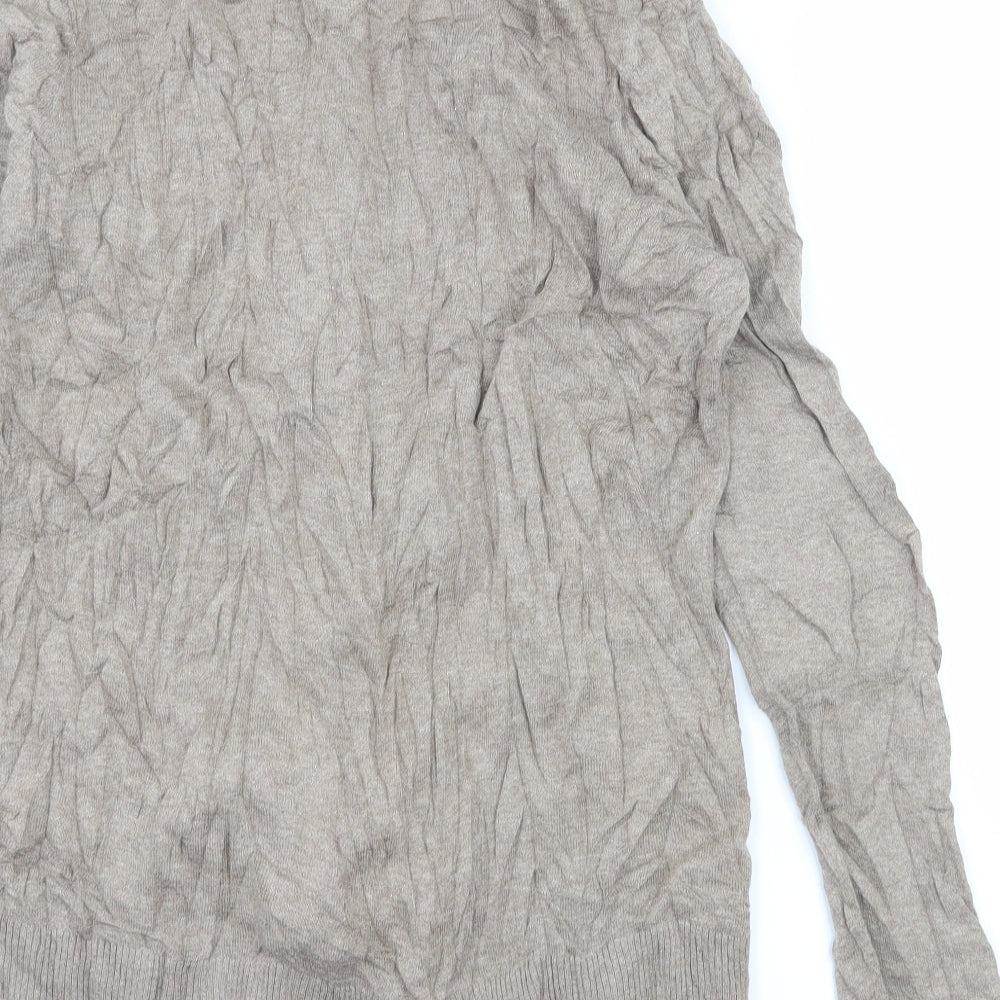 Gap Womens Brown  Knit Cape Jumper Size XL