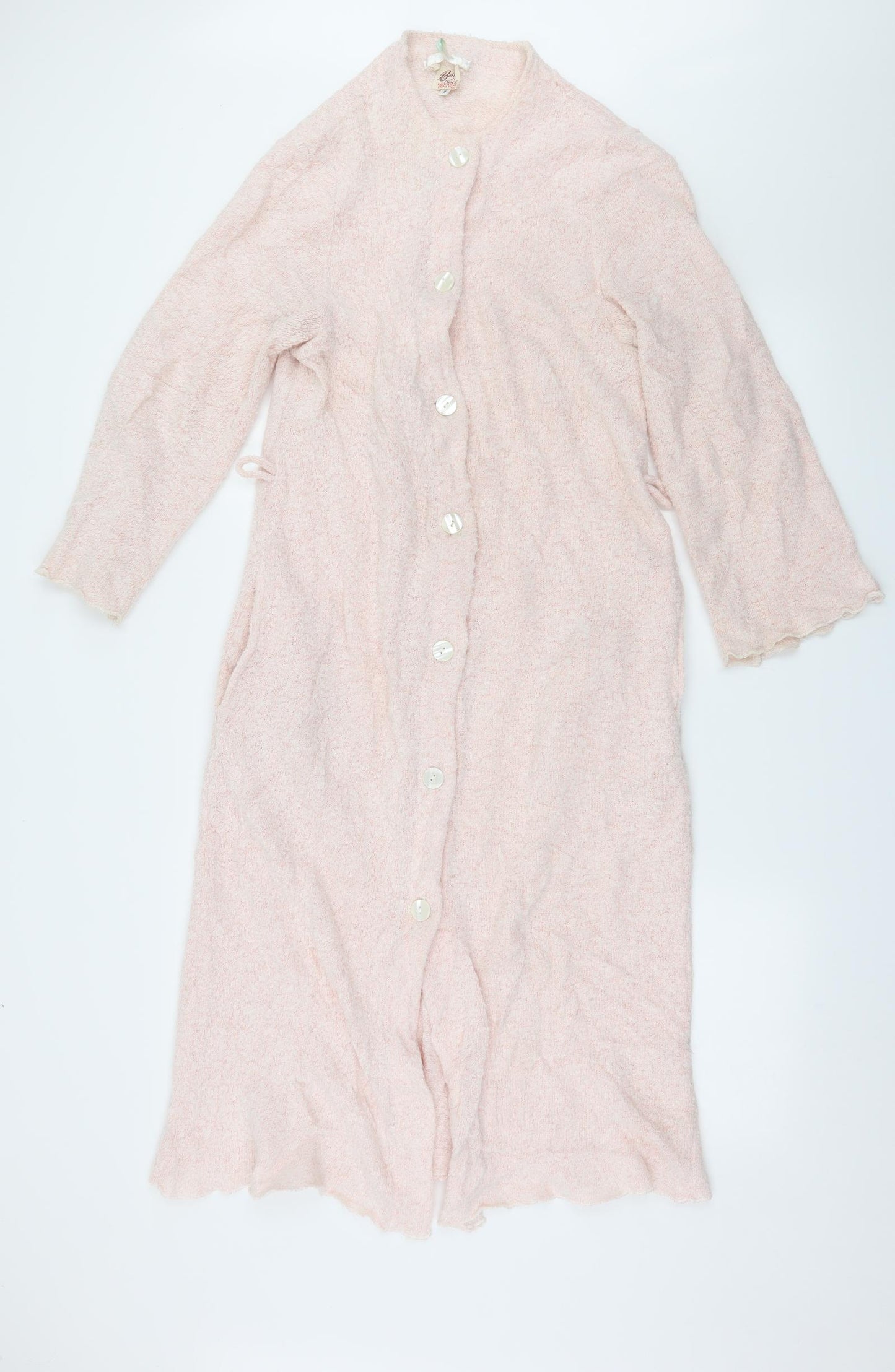 Bella Di Notte Womens Pink  Knit Cardigan Jumper Size S