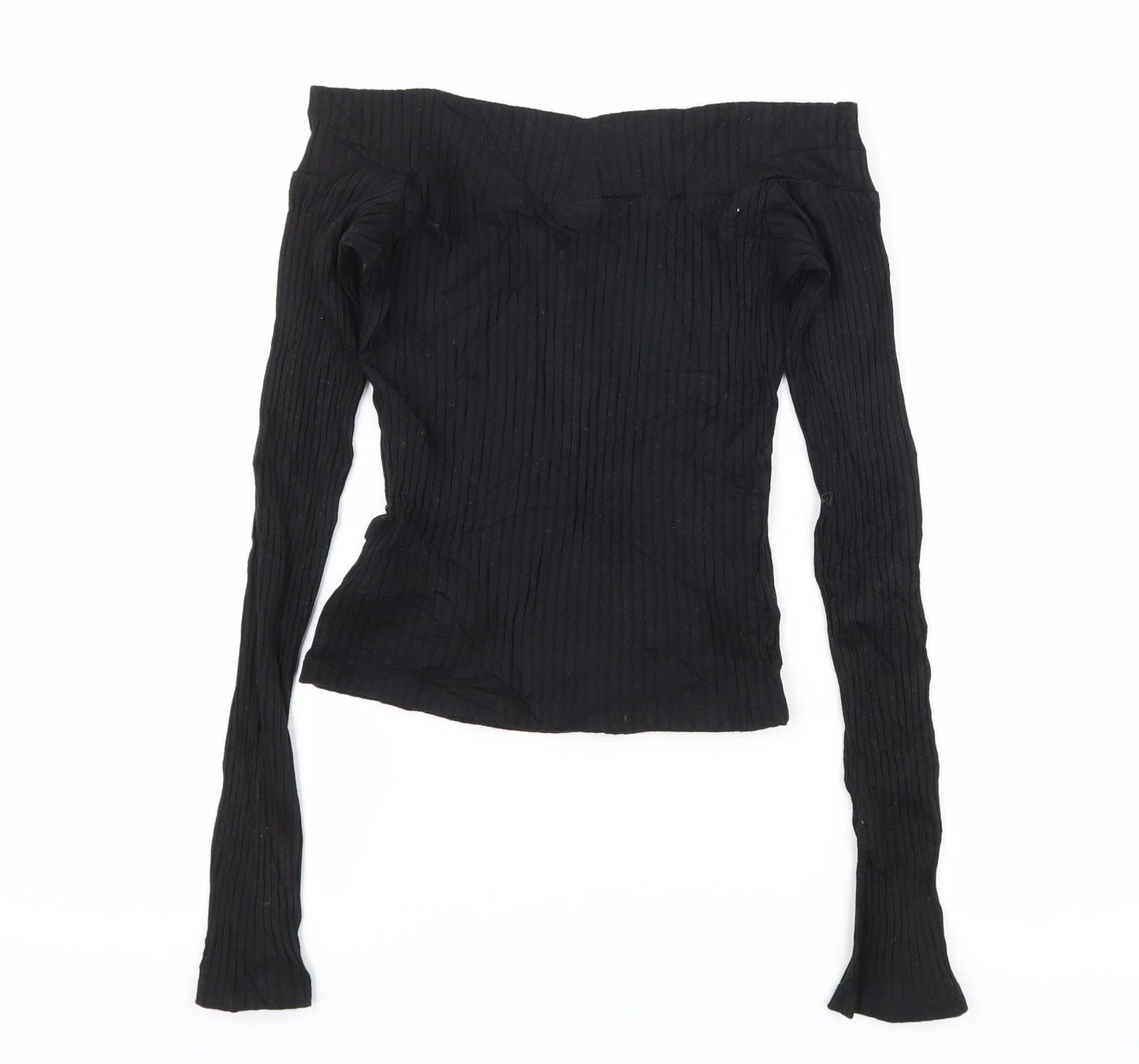 FOREVER 21 Womens Black  Jersey Basic T-Shirt Size S