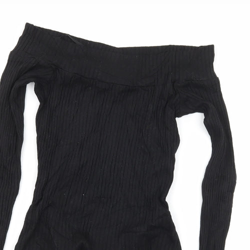FOREVER 21 Womens Black  Jersey Basic T-Shirt Size S