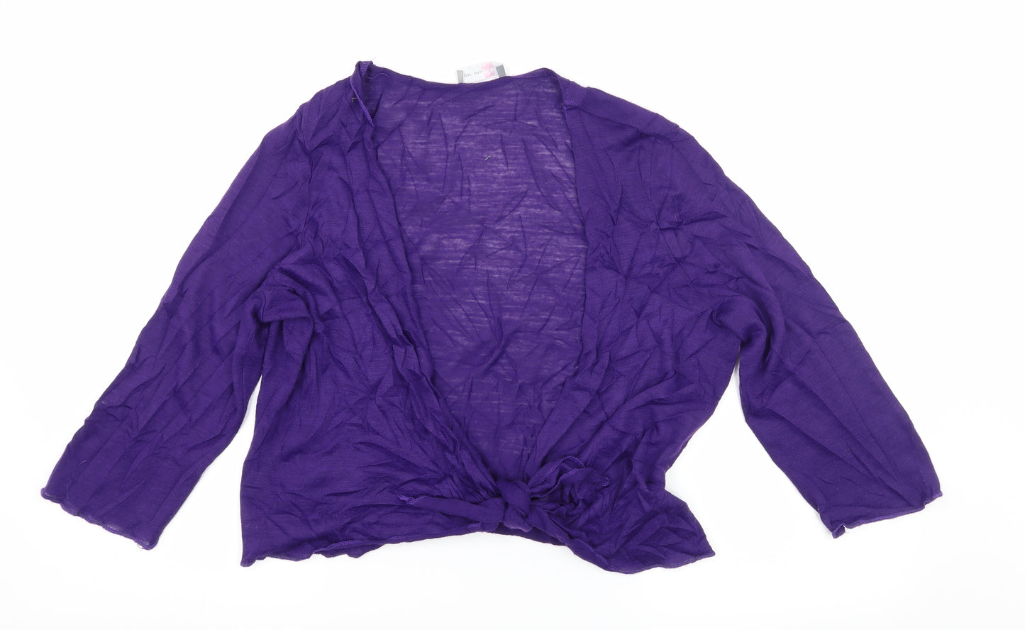 Per Una Womens Purple  Knit Cardigan Jumper Size 18