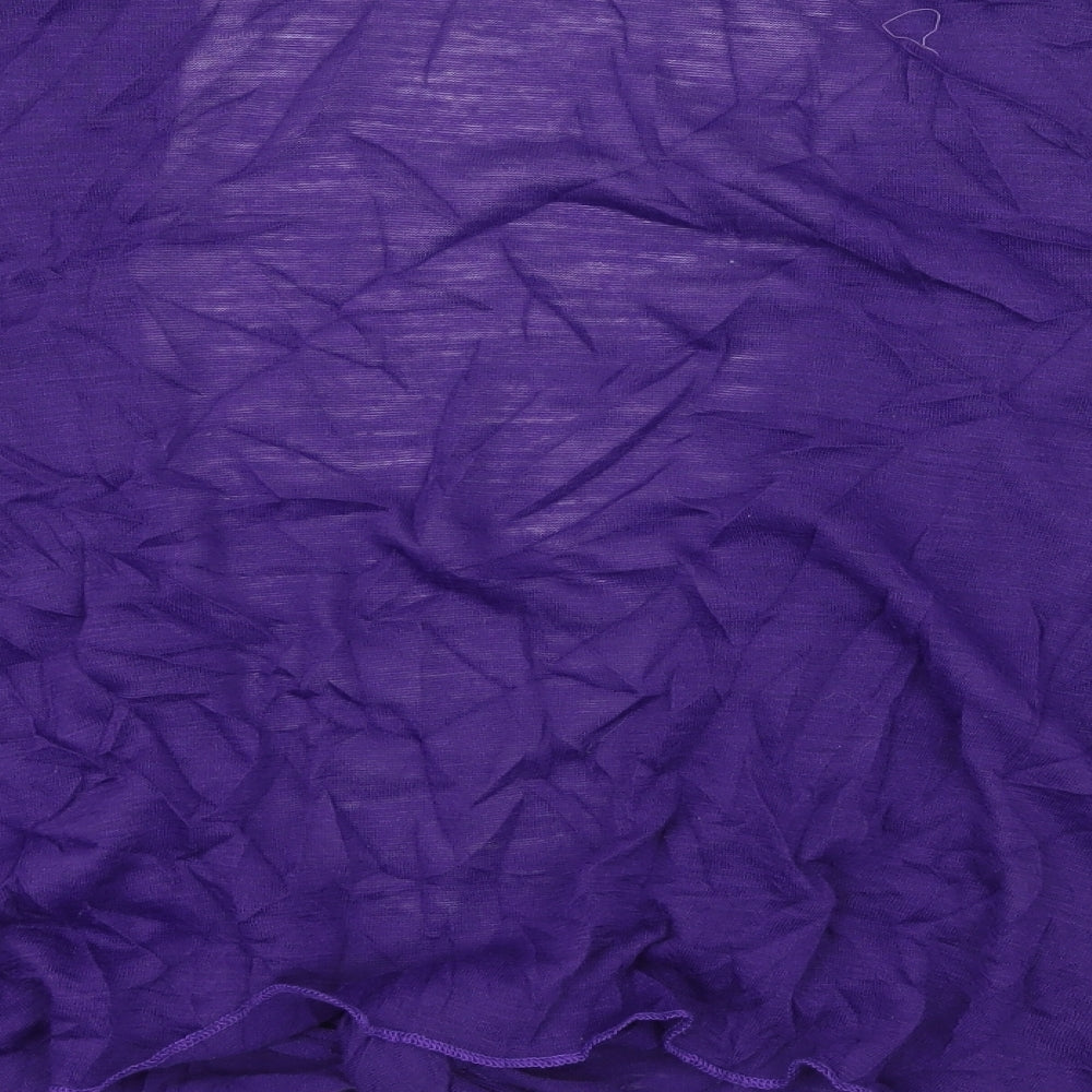 Per Una Womens Purple  Knit Cardigan Jumper Size 18