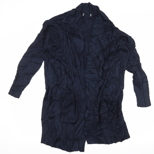 Primark Womens Blue  Knit Cardigan Jumper Size 10