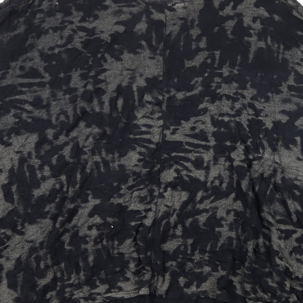 Nouvelle Womens Black  Jersey Camisole Tank Size 16  - Tie Dye