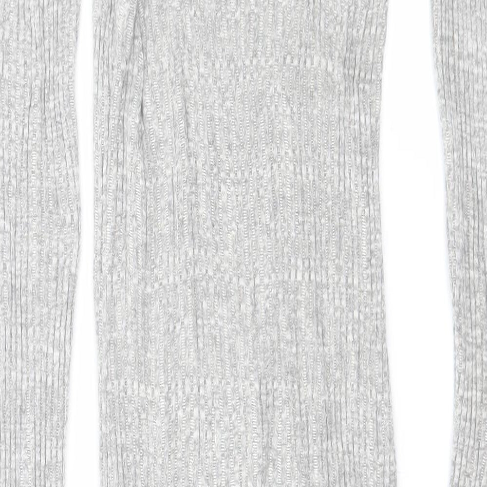 Primark Womens Grey  Jersey Bodycon  Size 8