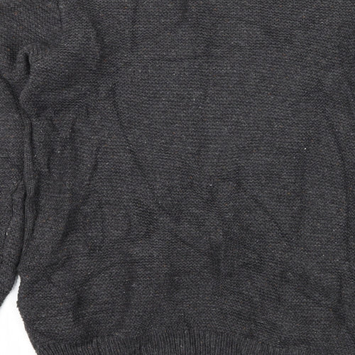 Cedar Wood State Mens Green  Knit Pullover Jumper Size M  - Ribbed