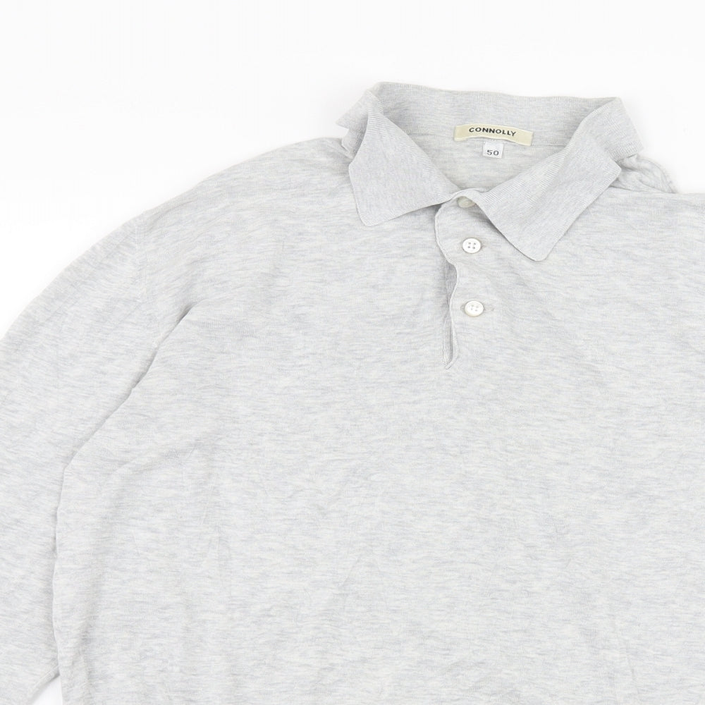 Connelly Mens Grey  Knit Pullover Jumper Size L