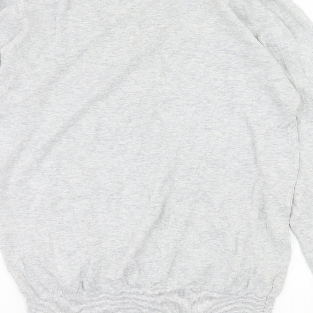 Connelly Mens Grey  Knit Pullover Jumper Size L