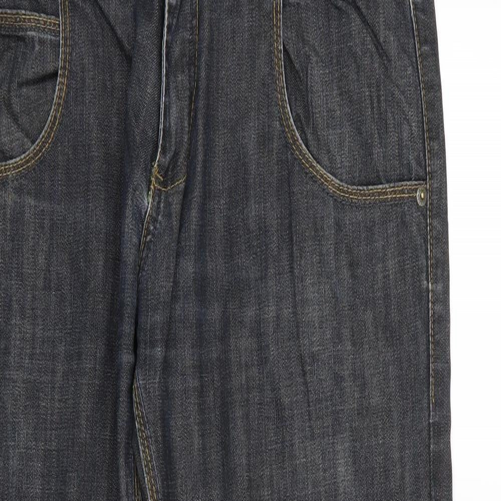 Bench Mens Blue  Denim Straight Jeans Size 34 L32 in