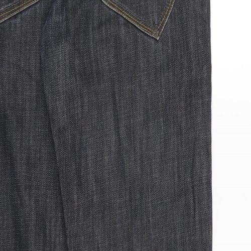 Bench Mens Blue  Denim Straight Jeans Size 34 L32 in