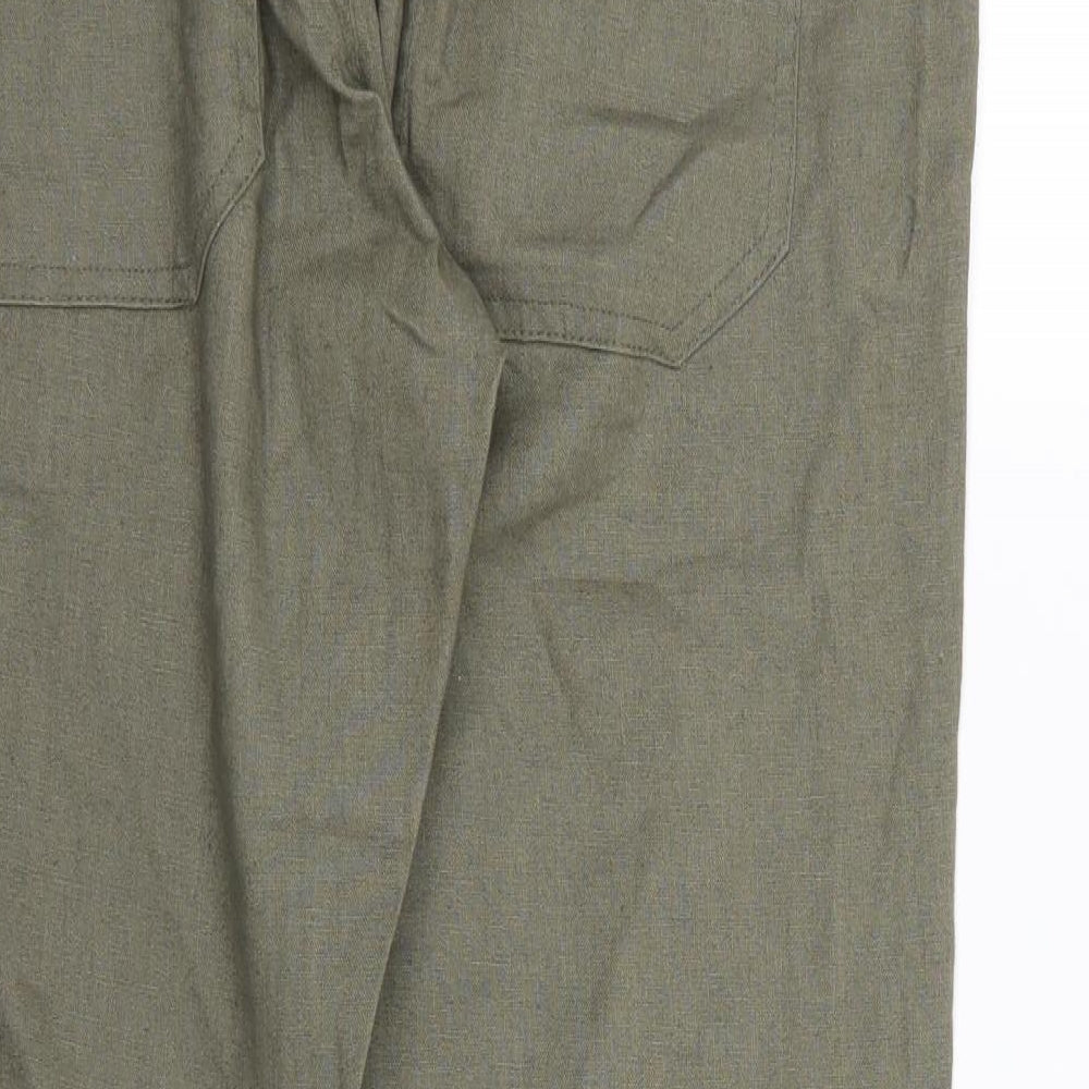 Easy Mens Green   Trousers  Size 34 L29 in