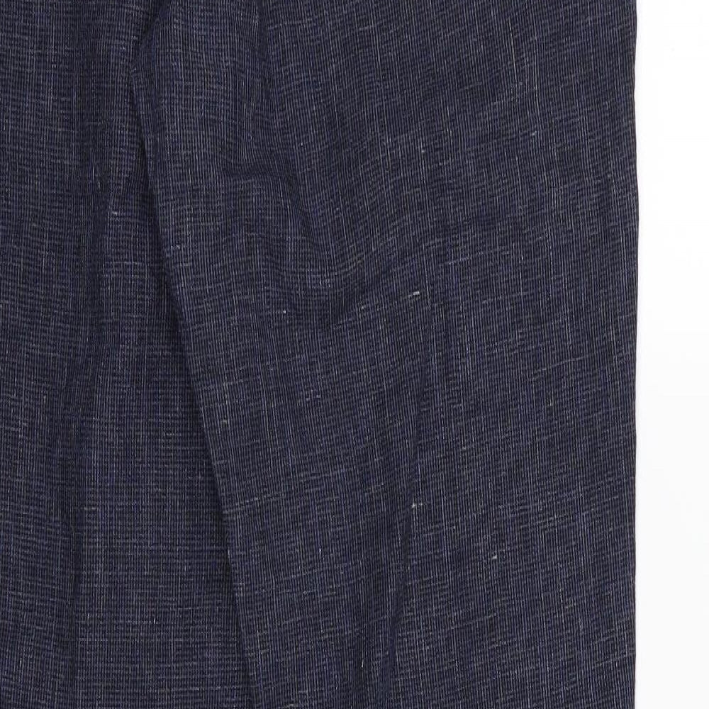 Massimo Dutti Mens Blue   Trousers  Size 32 L31 in