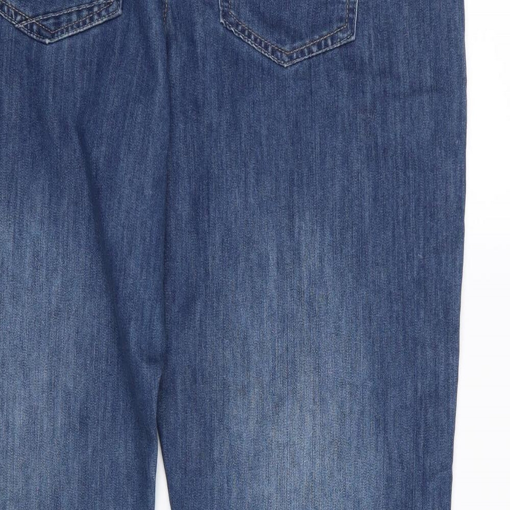 George Womens Blue  Denim Straight Jeans Size 20 L31 in - Slouch