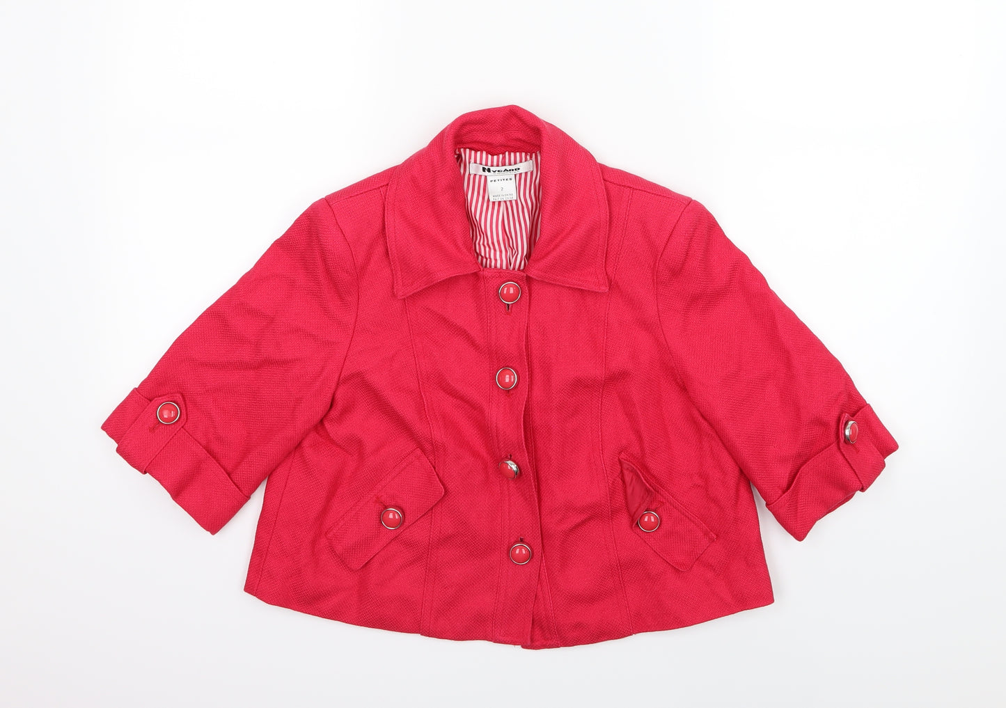 Nygård Womens Pink   Jacket Blazer Size S