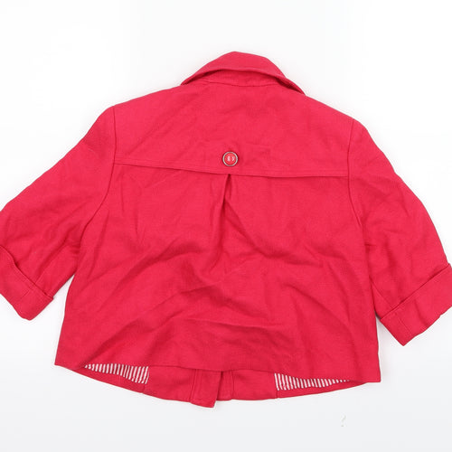 Nygård Womens Pink   Jacket Blazer Size S