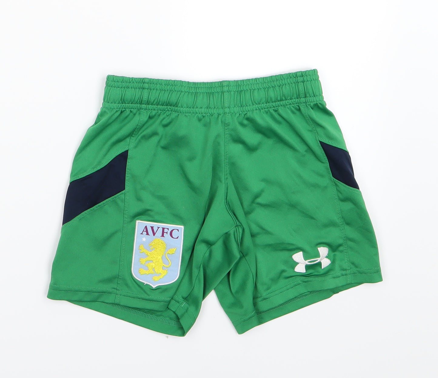 Under armour Boys Green   Sweat Shorts Size XS - AVFC