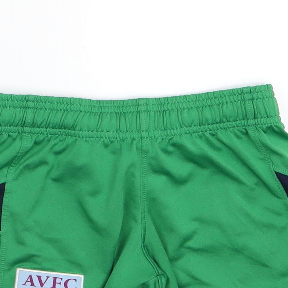 Under armour Boys Green   Sweat Shorts Size XS - AVFC