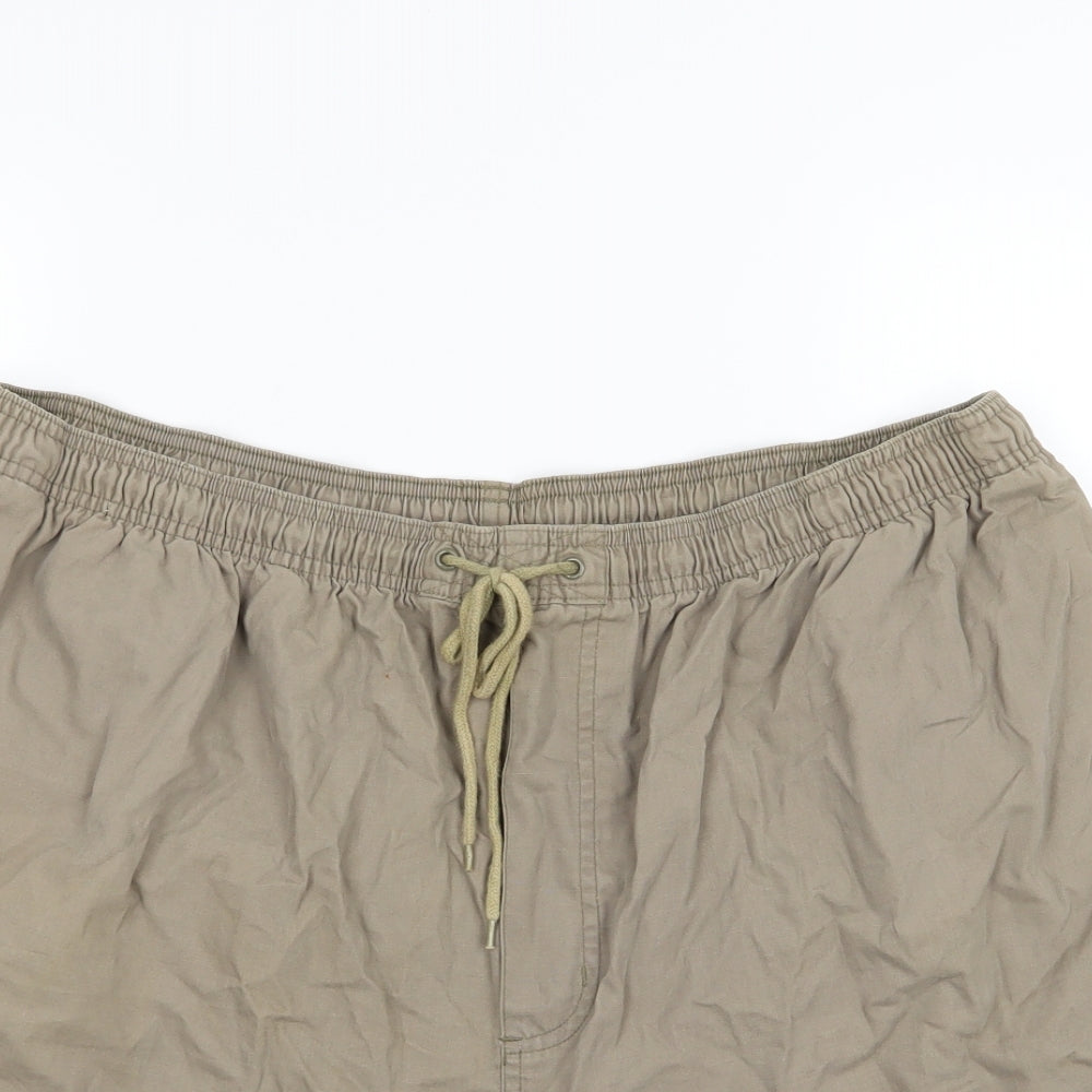 Peter Storm Mens Brown   Sweat Shorts Size 2XL