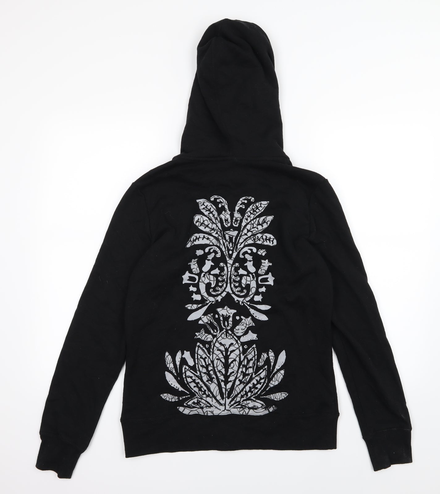 The North Face Womens Black  Jersey Full Zip Hoodie Size M