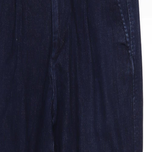 Uniqlo Womens Blue  Denim Straight Jeans Size 32 L28 in