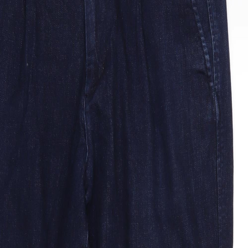 Uniqlo Womens Blue  Denim Straight Jeans Size 32 L28 in