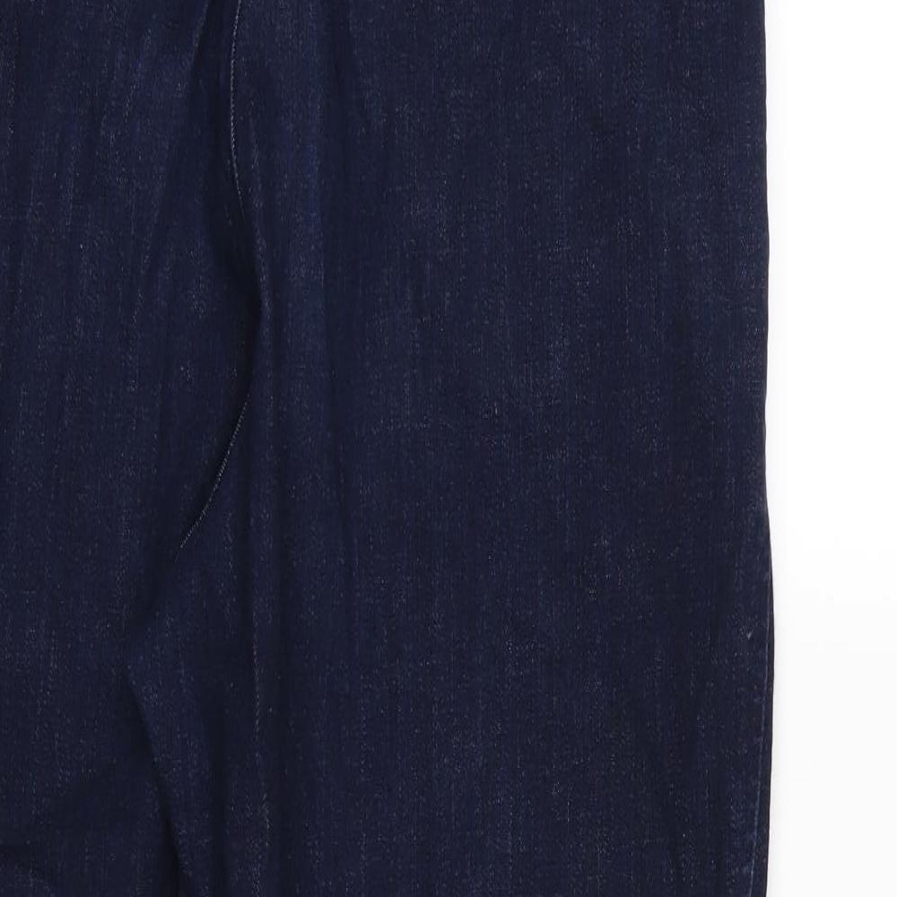 Uniqlo Womens Blue  Denim Straight Jeans Size 32 L28 in