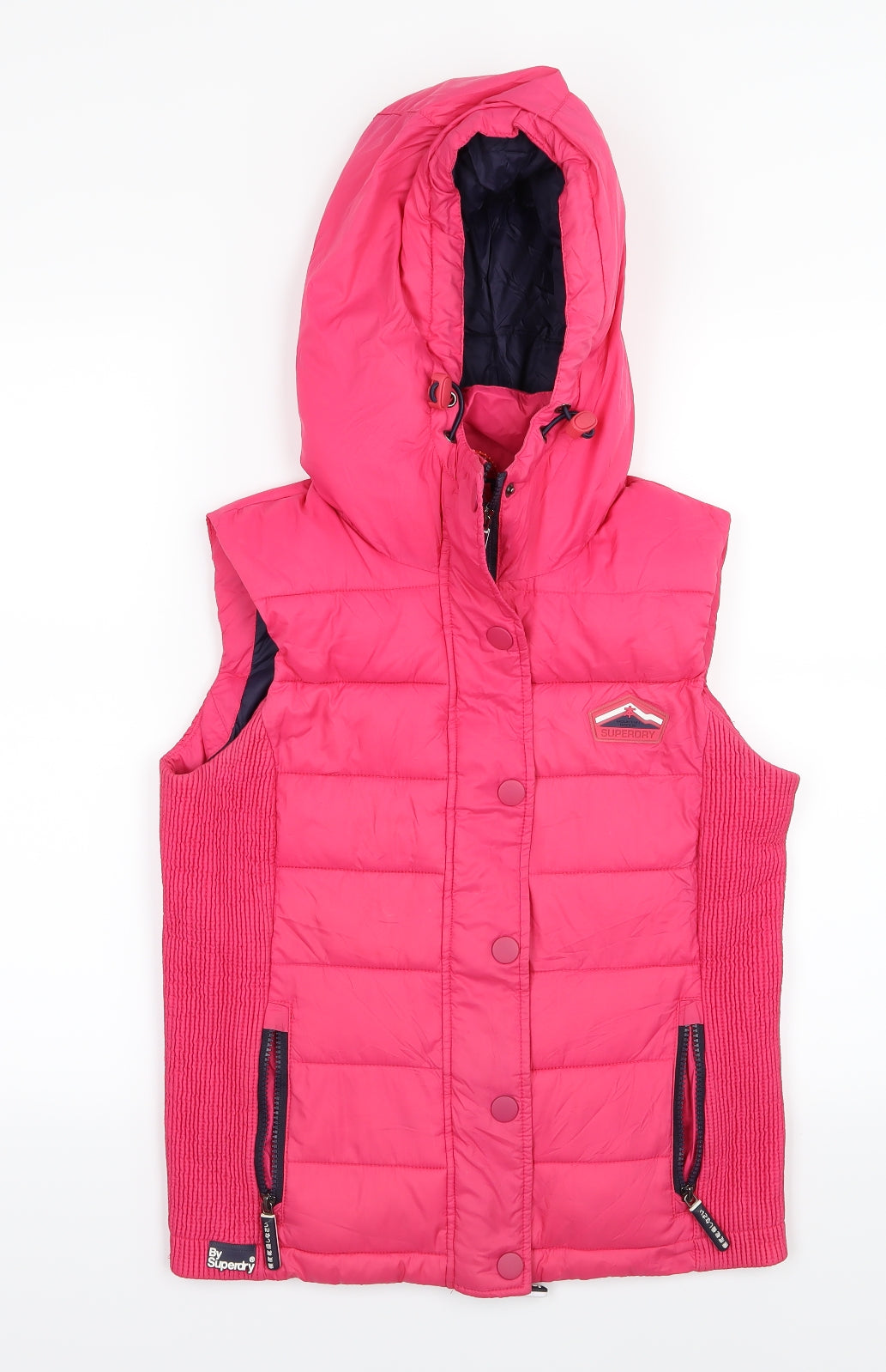 Superdry Womens Pink   Gilet Jacket Size M