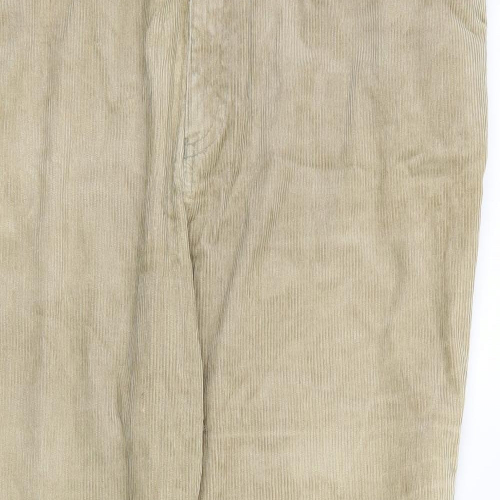 Brooker Mens Beige  Corduroy Trousers  Size 48 L31 in