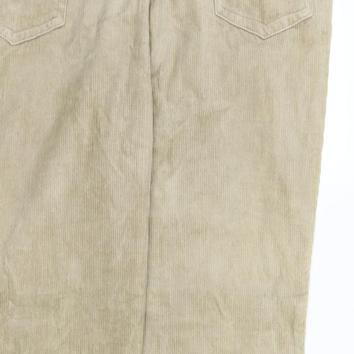 Brooker Mens Beige  Corduroy Trousers  Size 48 L31 in
